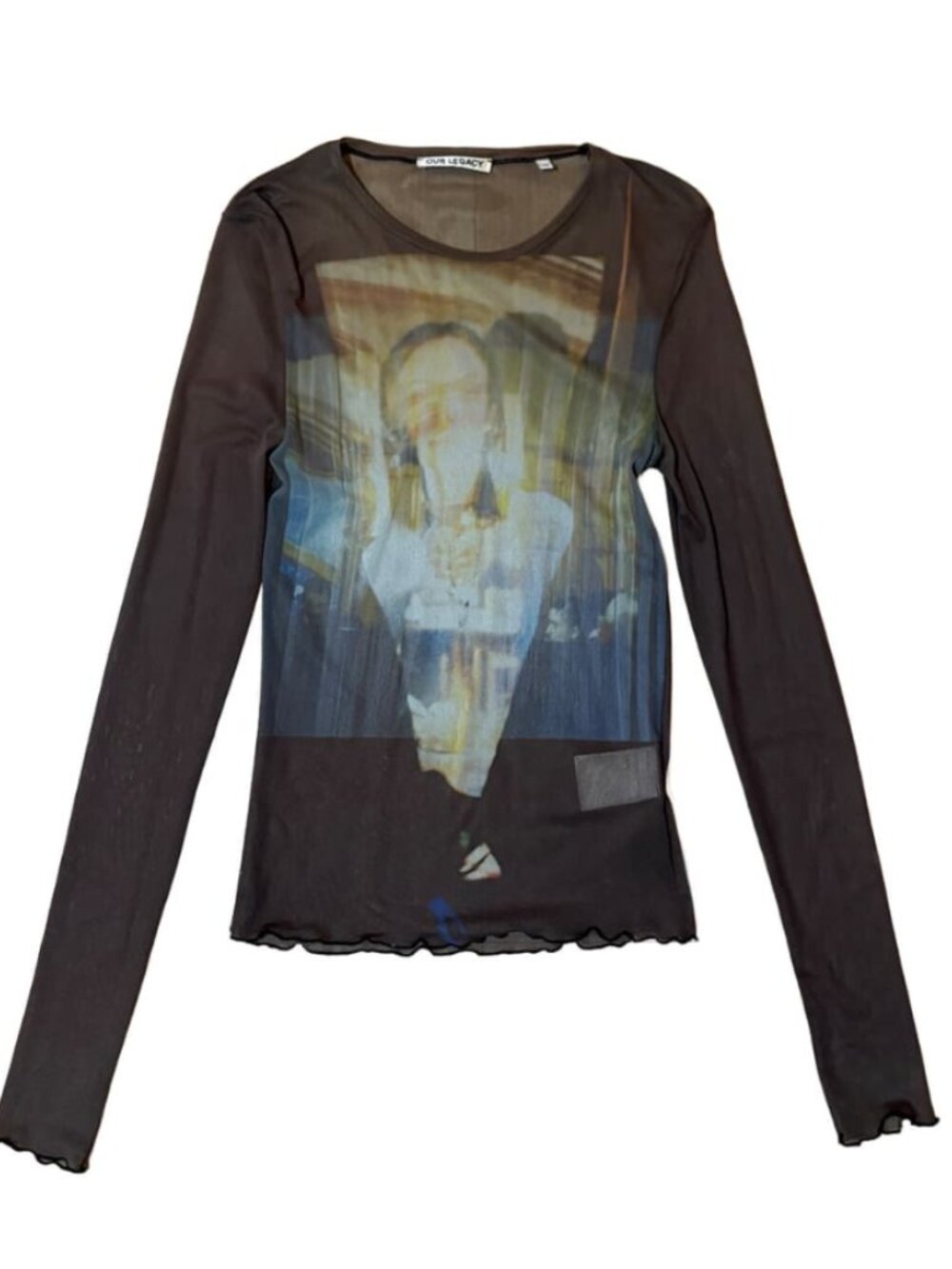 Our Legacy Black Chair Projection Long Sleeve T-Shirt